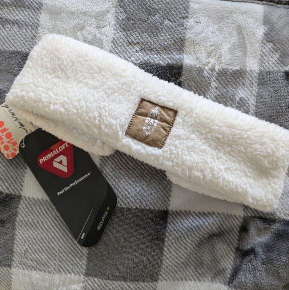 🌼 NWT Free People FP Movement Northern Lights Sherpa Quilted Ear Warmer - Picture 6 of 6